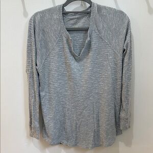 American Eagle Henley Long Sleeve